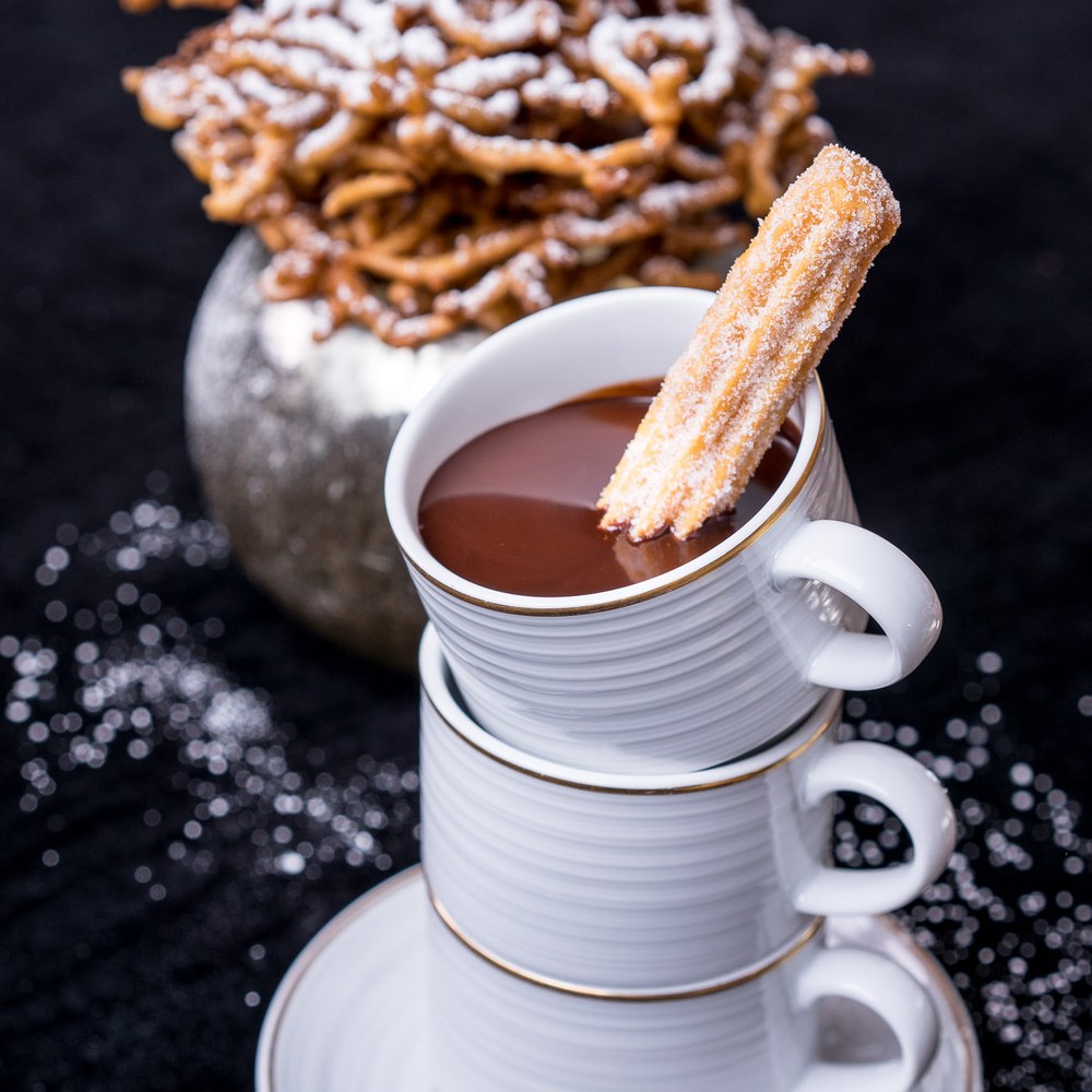 Warm chocolate pot de creme