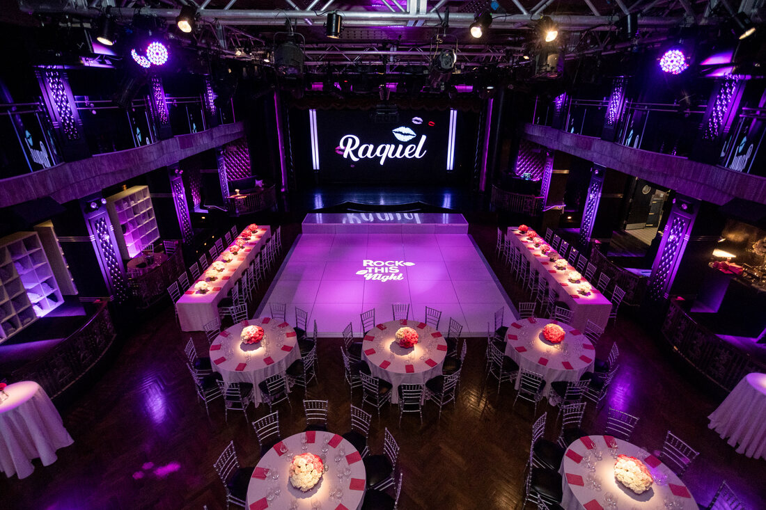 Bar/Bat Mitzvah in the Edison Ballroom with a custom LED video wall