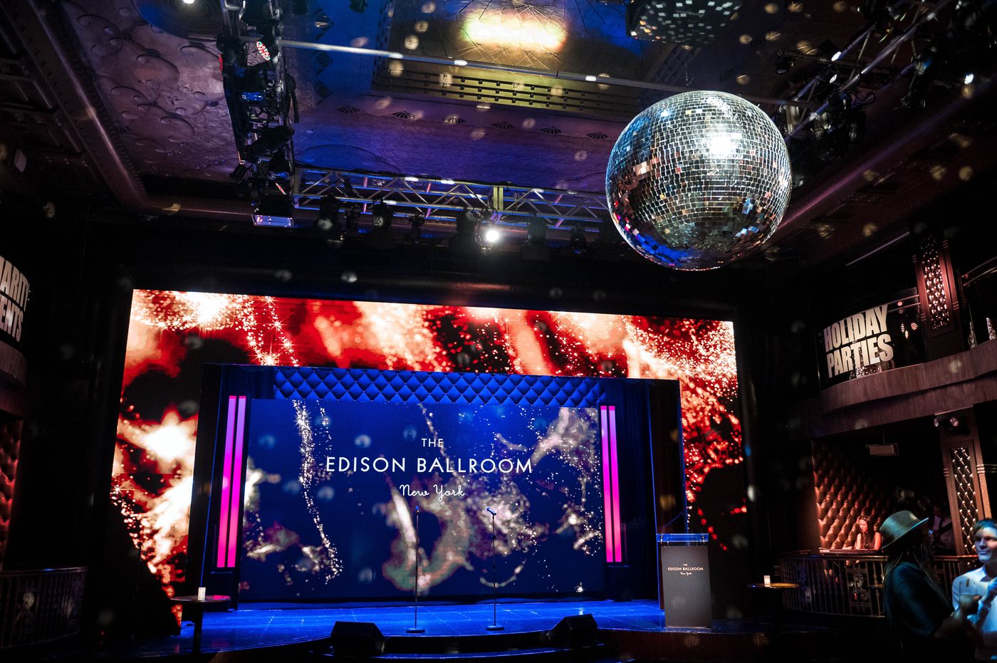 Corporate event in the Edison Ballroom
