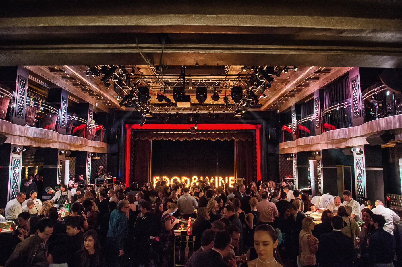 Corporate event in the Edison Ballroom