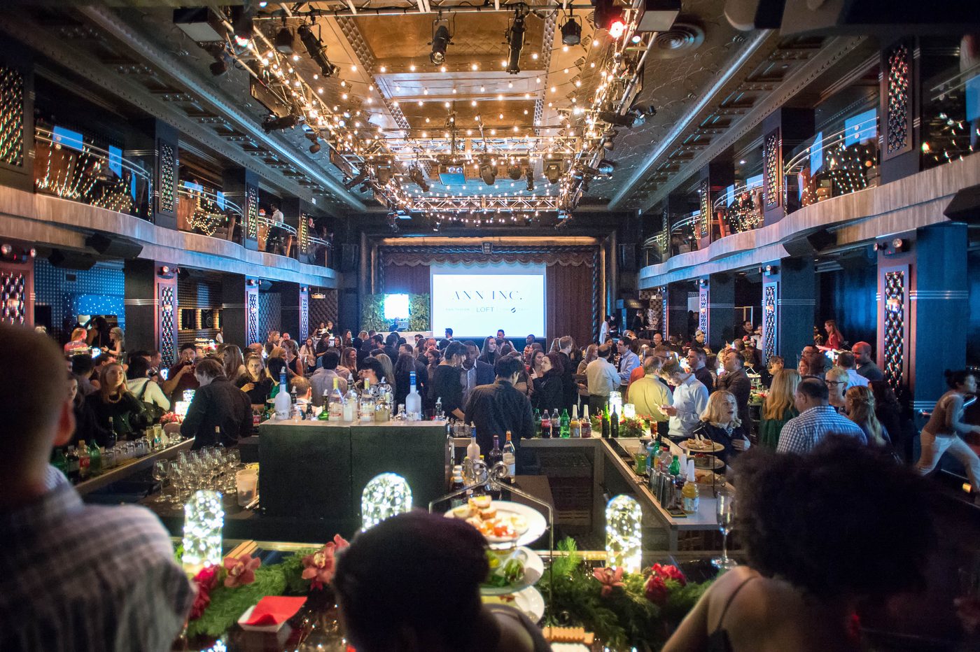 Corporate event in the Edison Ballroom