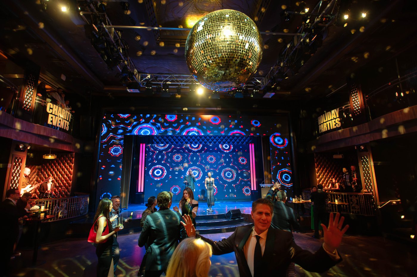 Corporate event in the Edison Ballroom