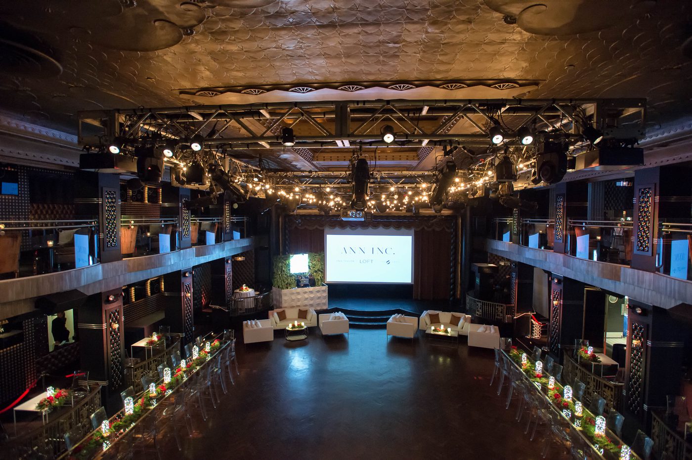 Corporate event in the Edison Ballroom