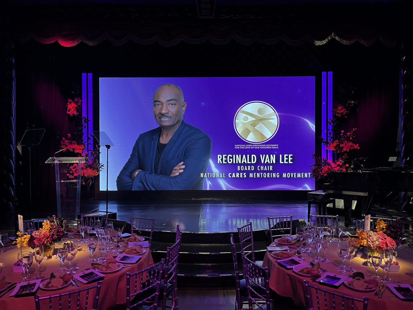 Corporate event in the Edison Ballroom