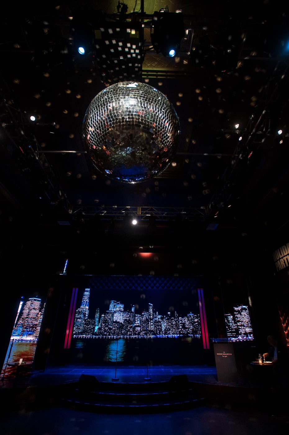 Corporate event in the Edison Ballroom