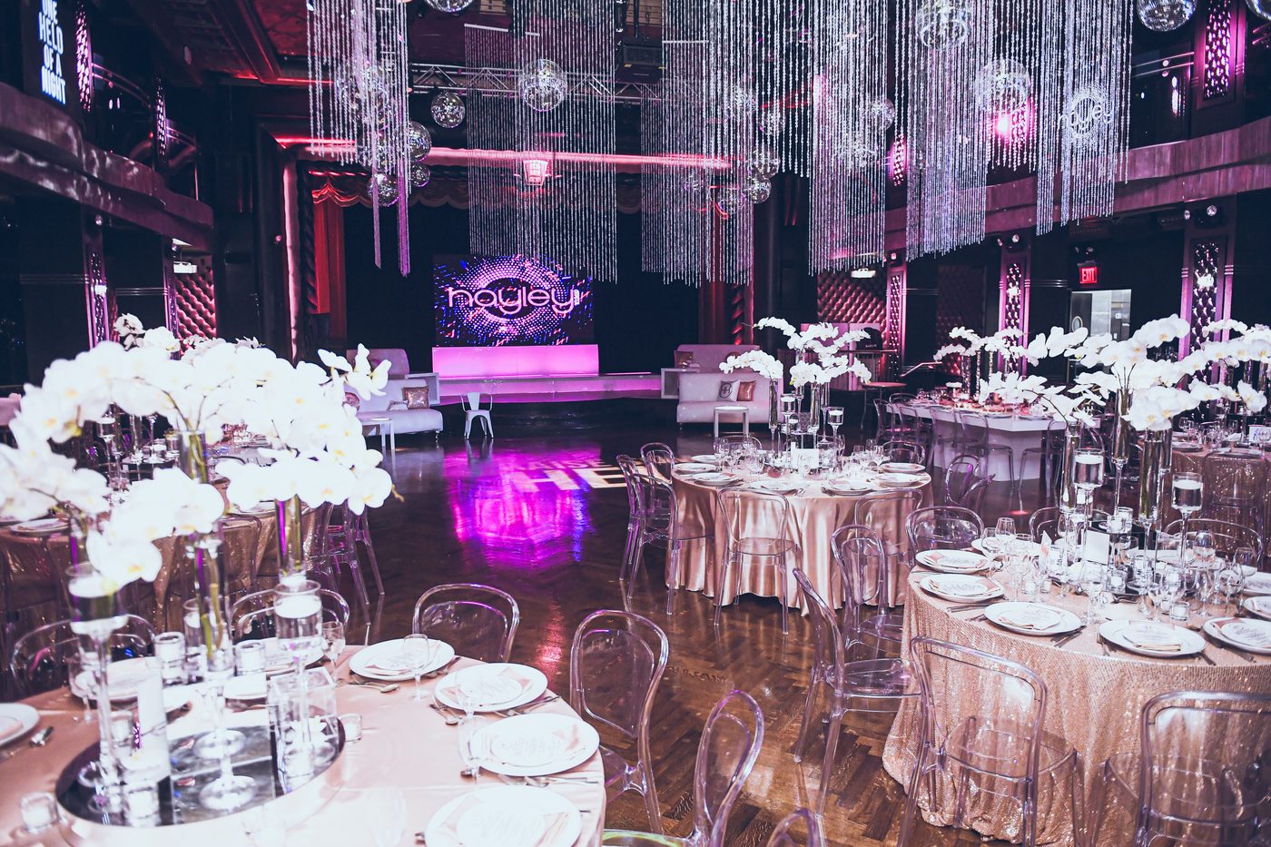 Bar/Bat Mitzvah celebration in the Edison Ballroom