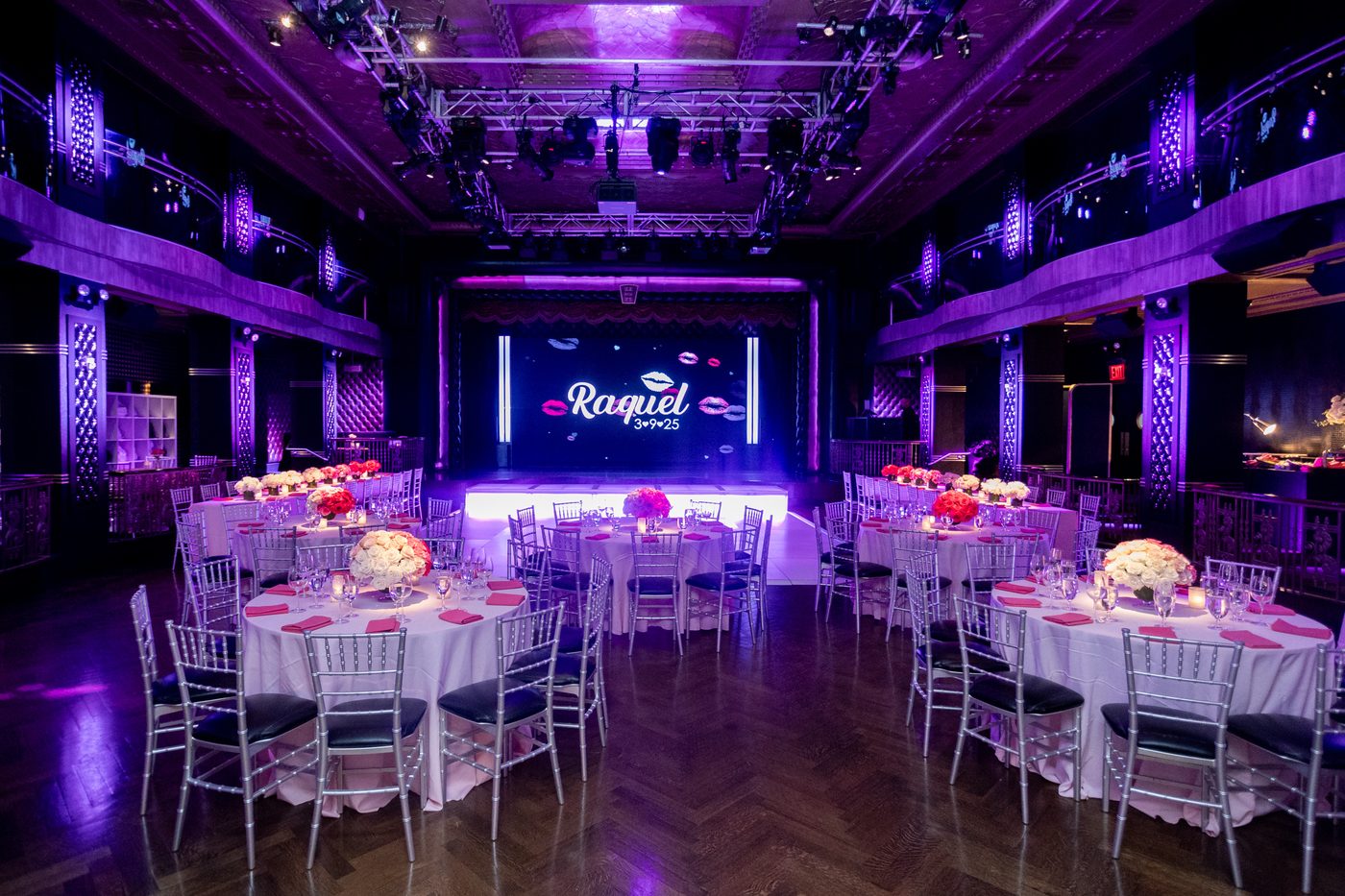 Bar/Bat Mitzvah celebration in the Edison Ballroom