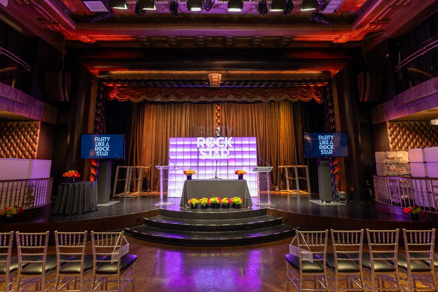 Bar/Bat Mitzvah celebration in the Edison Ballroom
