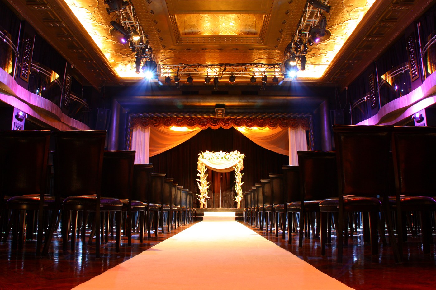 Wedding in the Edison Ballroom