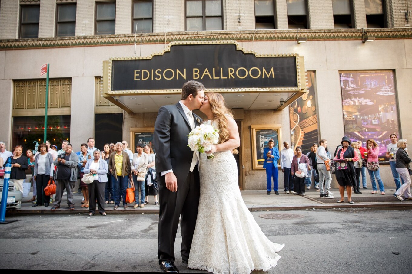 Wedding in the Edison Ballroom