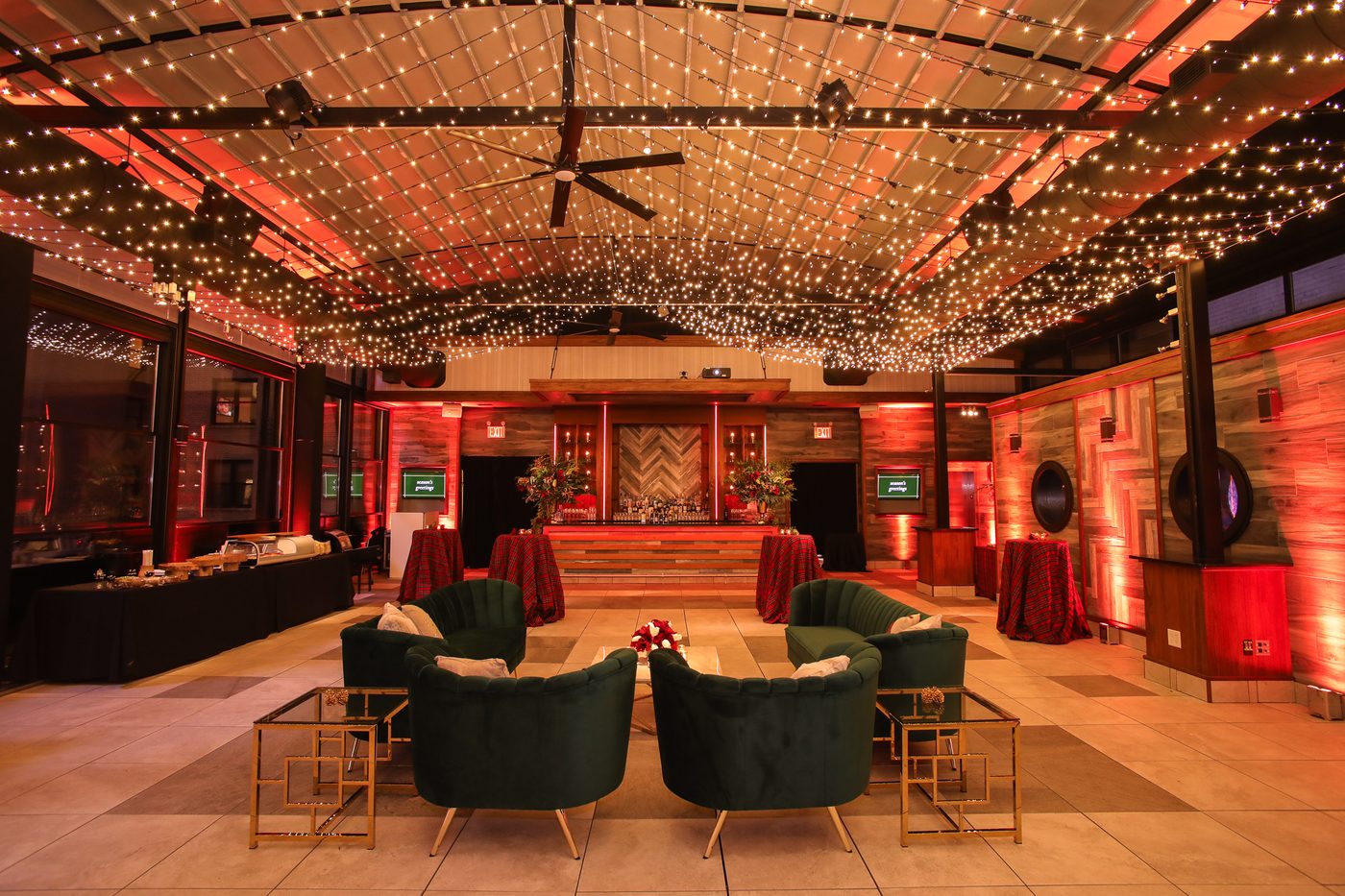 Corporate event on the Rooftop