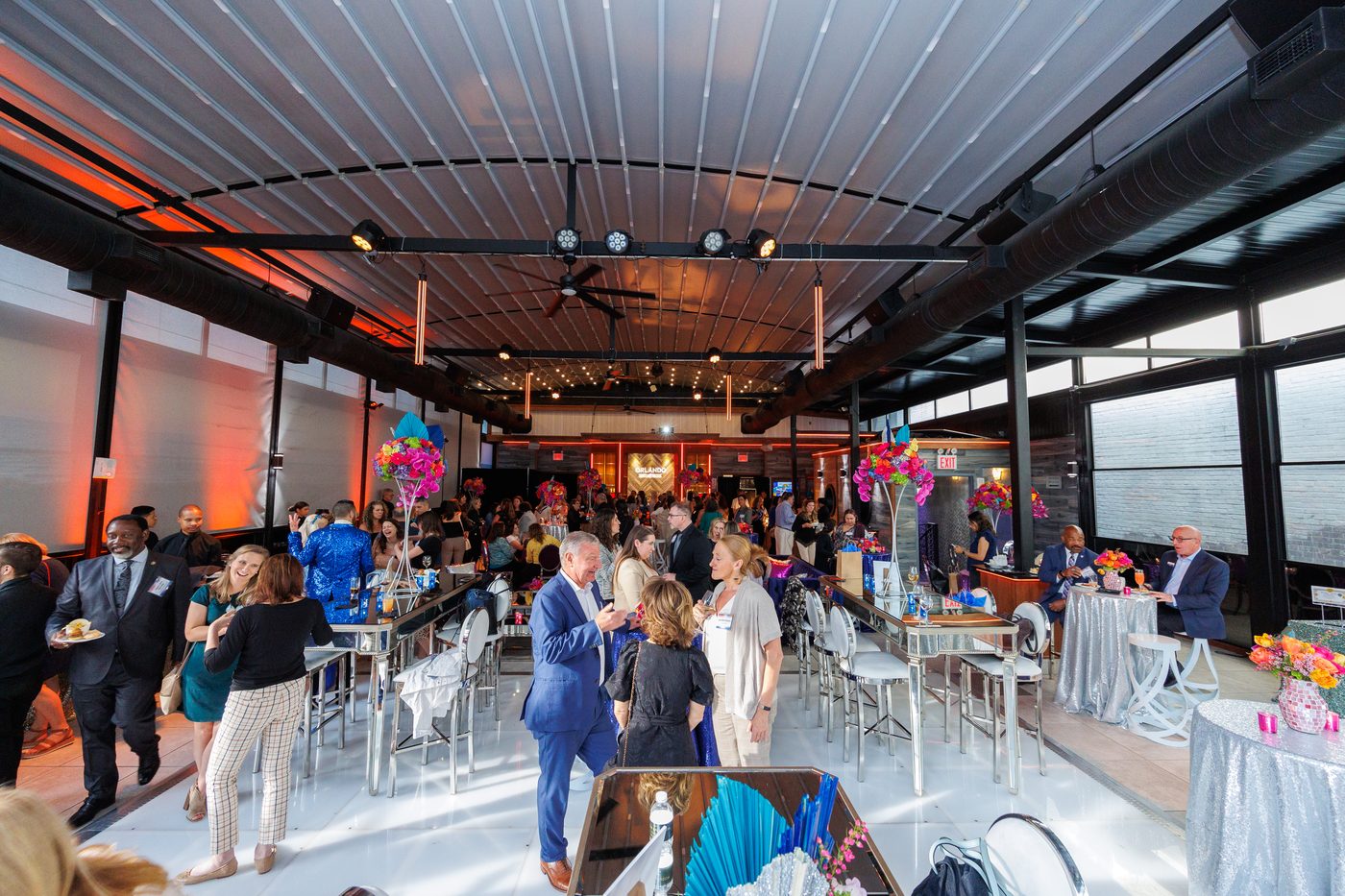 Corporate event on the Rooftop