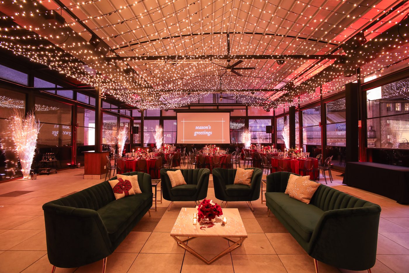 Corporate event on the Rooftop