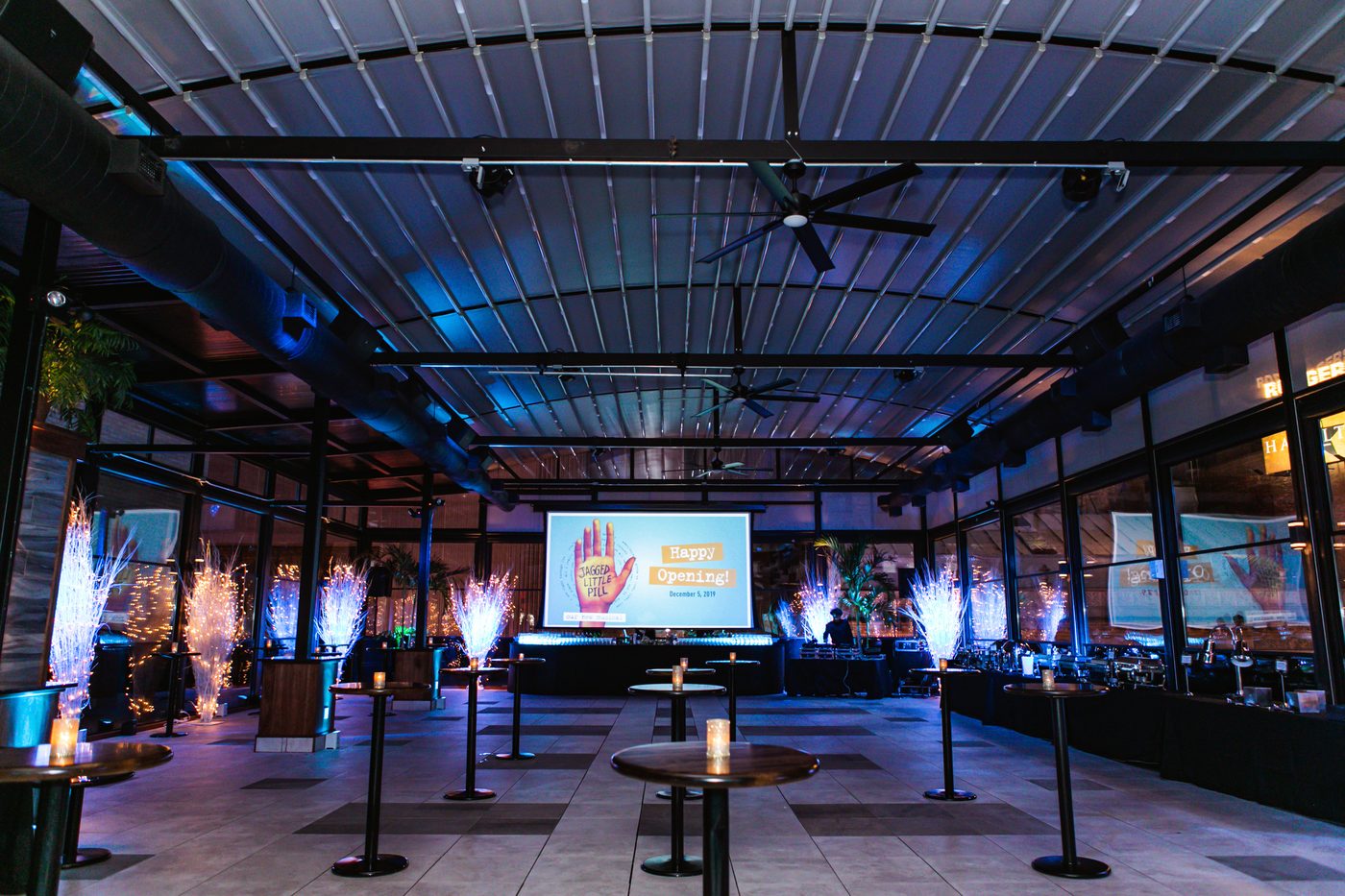 Corporate event on the Rooftop