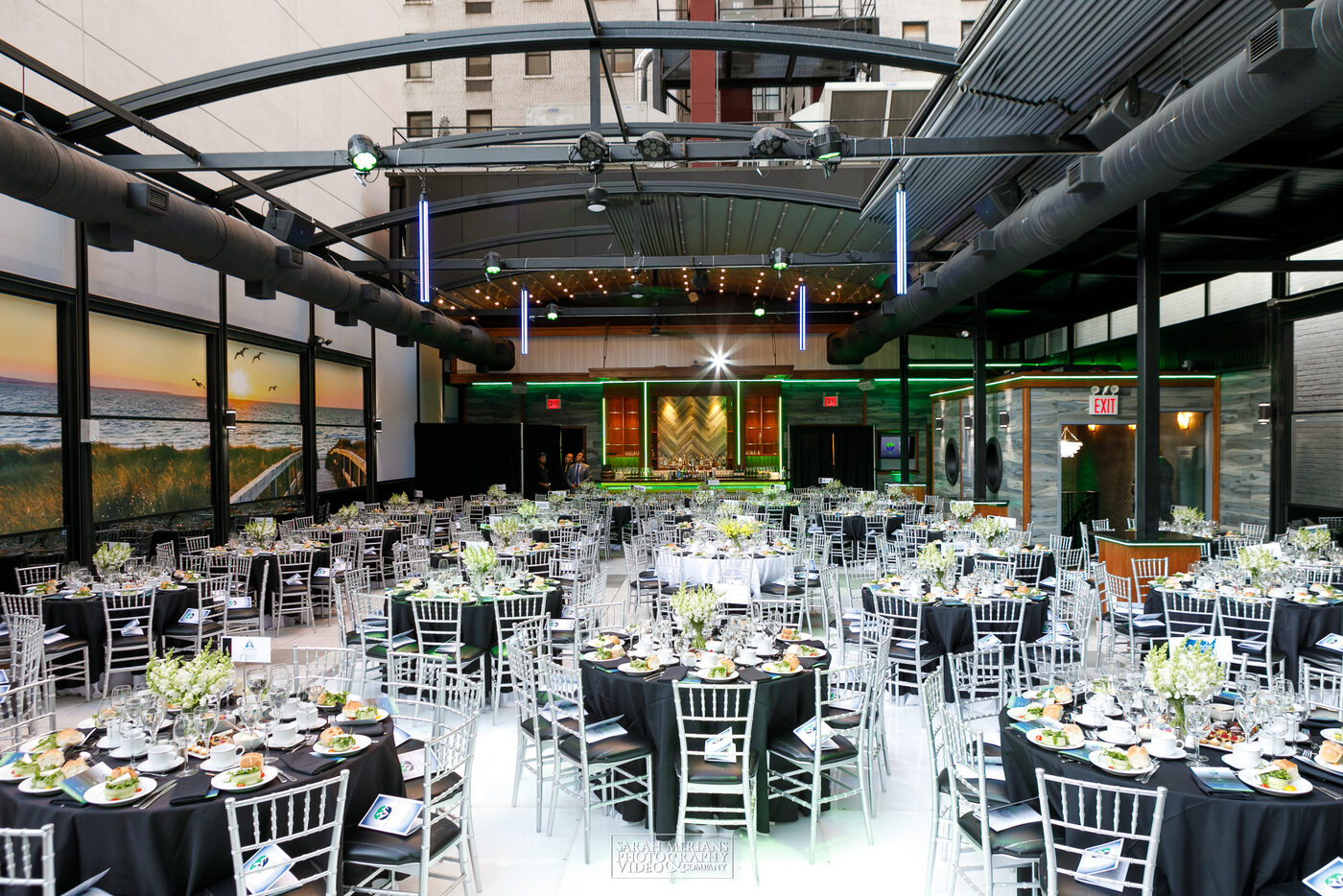 Corporate event on the Rooftop