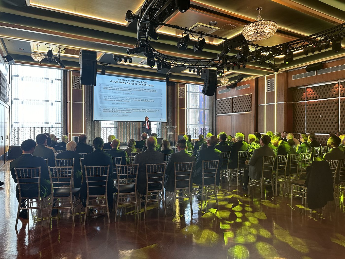 Corporate event in the South Ballroom