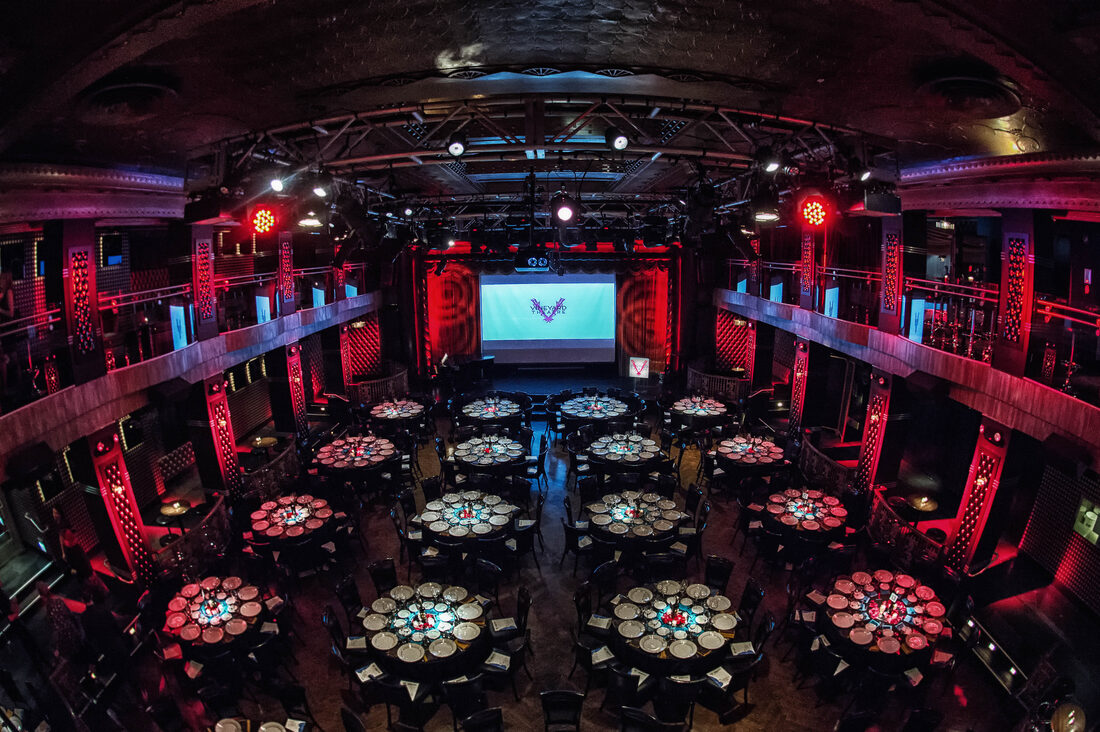 Corporate gala dinner in the Edison Ballroom