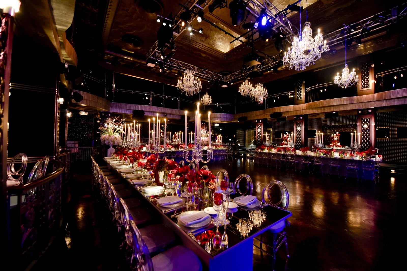 Wedding celebration in the Edison Ballroom